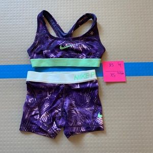 Nike pro set girls YXS
